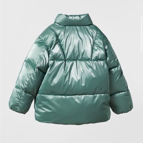 Zara Green Puffer - Picture 2 of 14